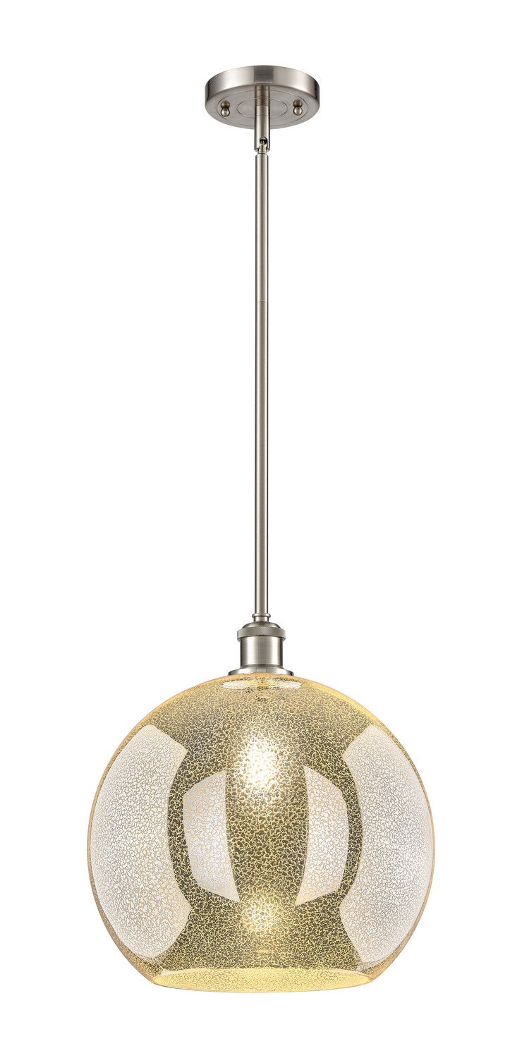Innovations 516-1S-SN-G128-14 One Light Pendant, Brushed Satin Nickel