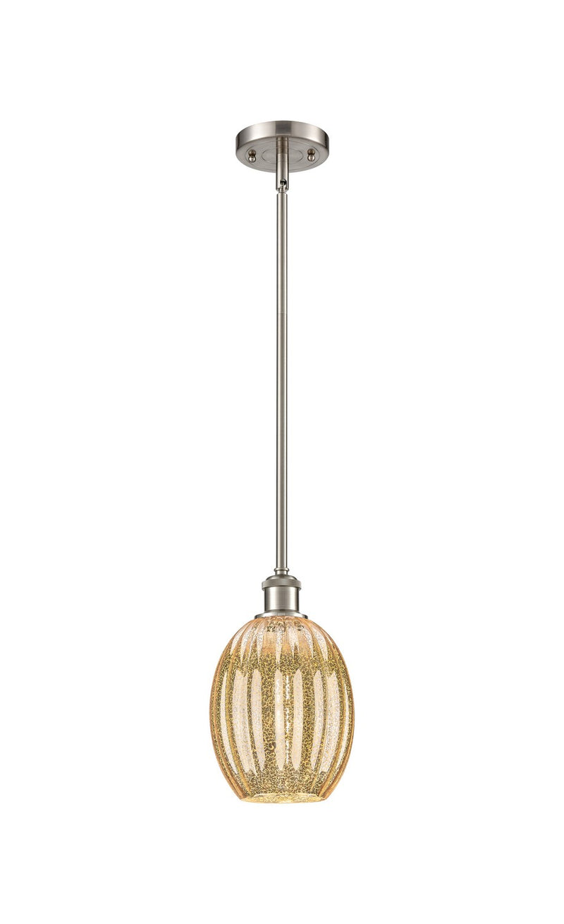 Innovations 516-1S-SN-G459-6ME One Light Mini Pendant, Brushed Satin Nickel