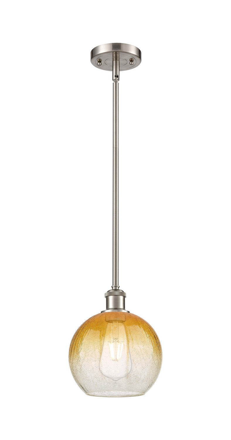 Innovations 516-1S-SN-G483-8AM One Light Mini Pendant, Brushed Satin Nickel