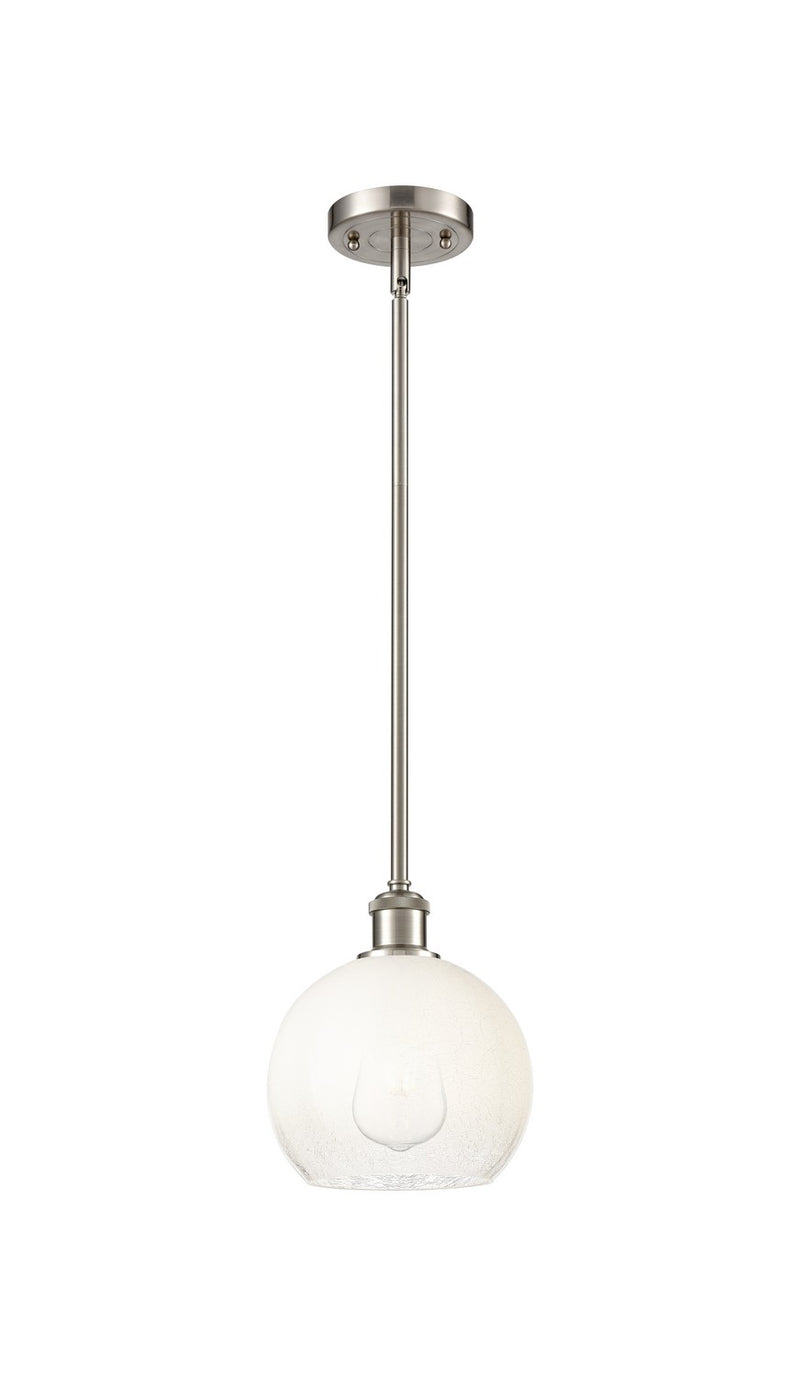 Innovations 516-1S-SN-G483-8OP One Light Mini Pendant, Brushed Satin Nickel
