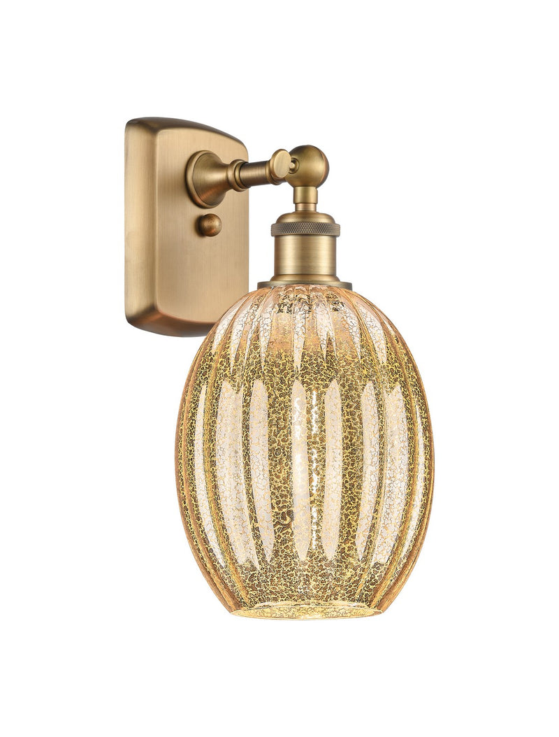 Innovations 516-1W-BB-G459-6ME One Light Wall Sconce, Brushed Brass
