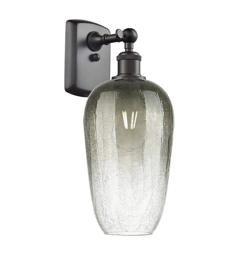 Innovations 516-1W-OB-G484-7SL One Light Wall Sconce, Oil Rubbed Bronze