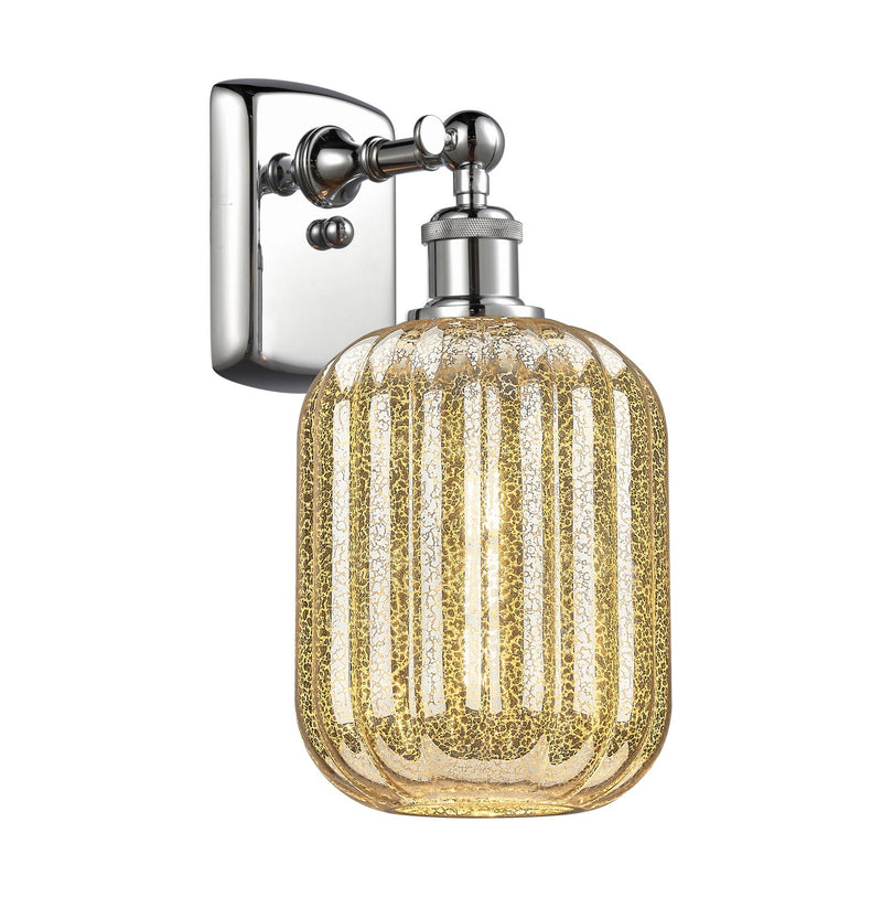 Innovations 516-1W-PC-G460-7ME One Light Wall Sconce, Polished Chrome