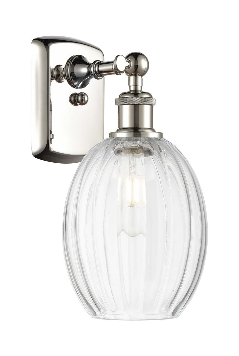 Innovations 516-1W-PN-G459-6CL One Light Wall Sconce, Polished Nickel