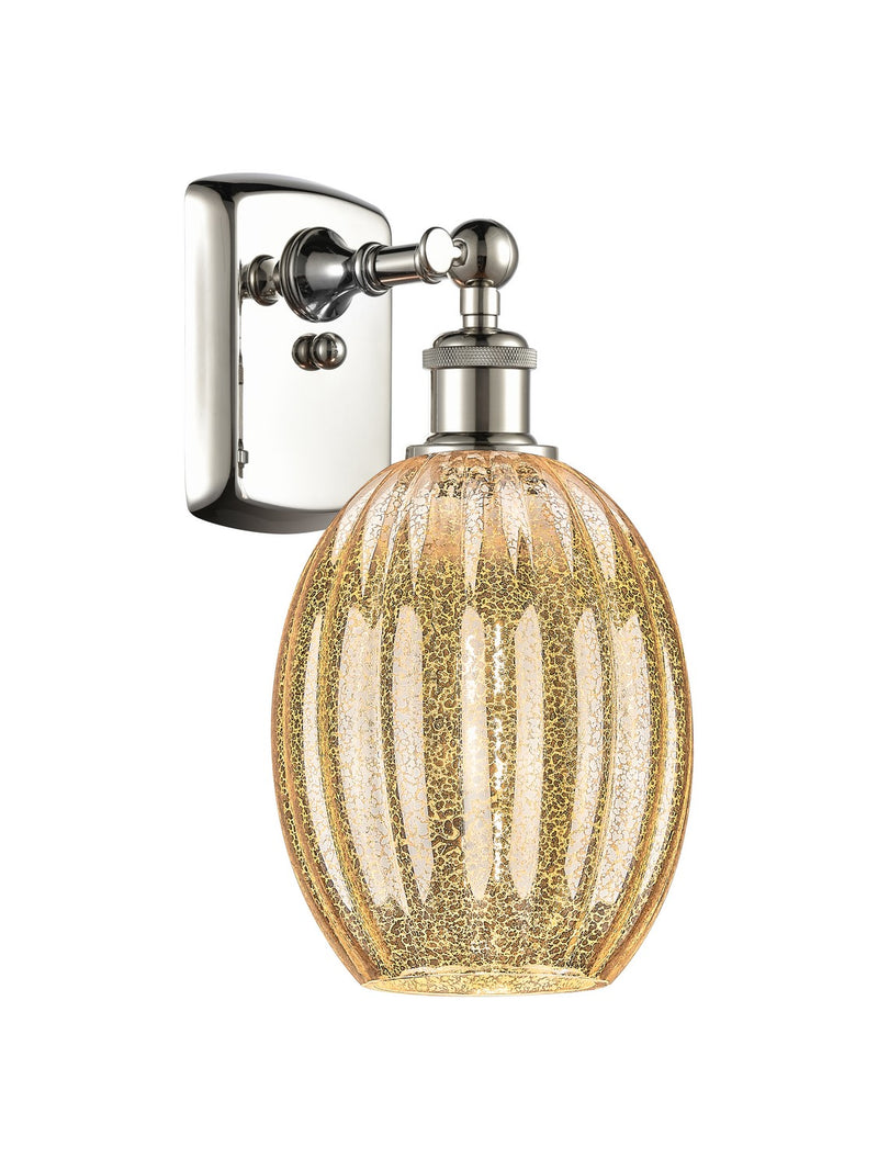 Innovations 516-1W-PN-G459-6ME One Light Wall Sconce, Polished Nickel
