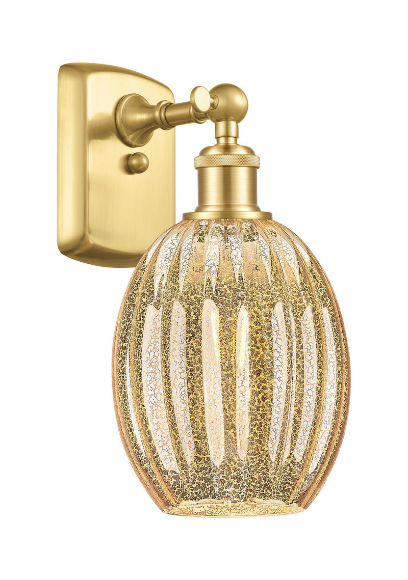 Innovations 516-1W-SG-G459-6ME One Light Wall Sconce, Satin Gold