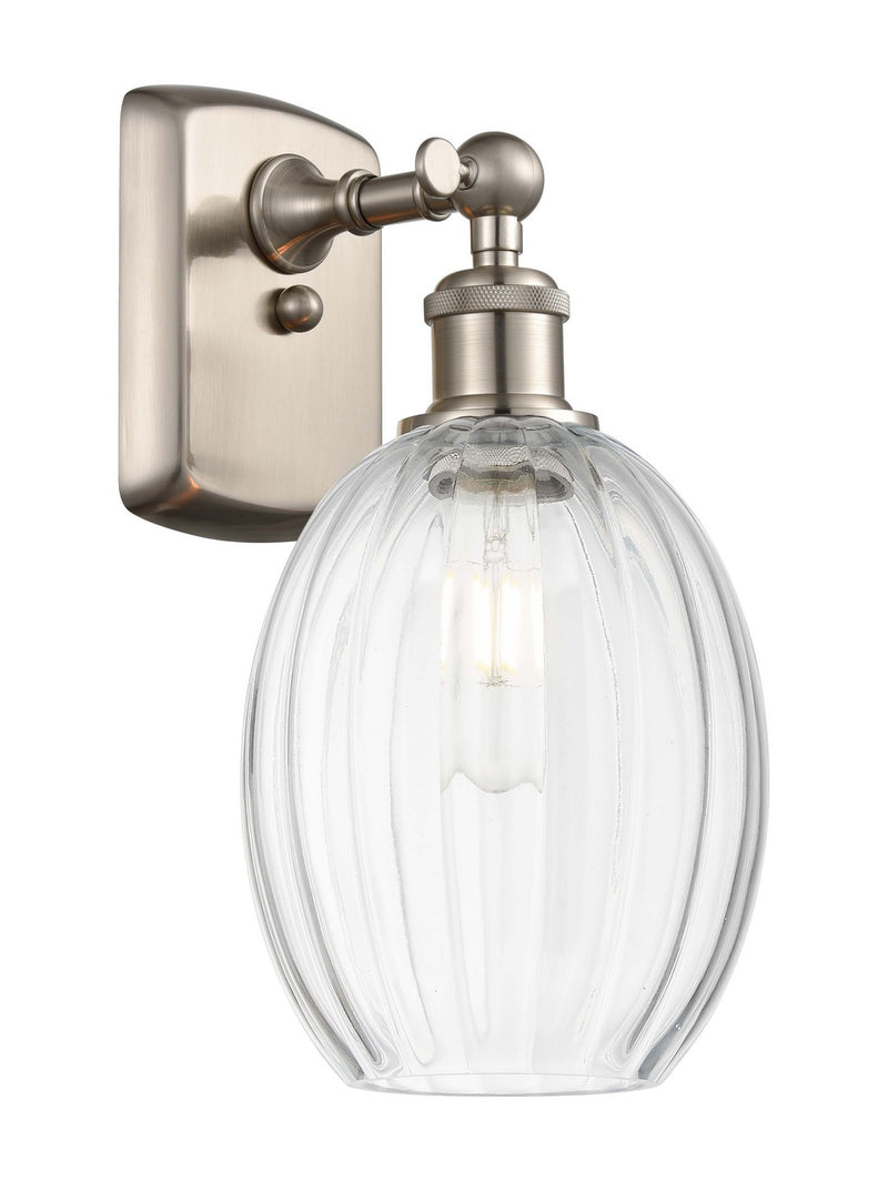 Innovations 516-1W-SN-G459-6CL One Light Wall Sconce, Brushed Satin Nickel