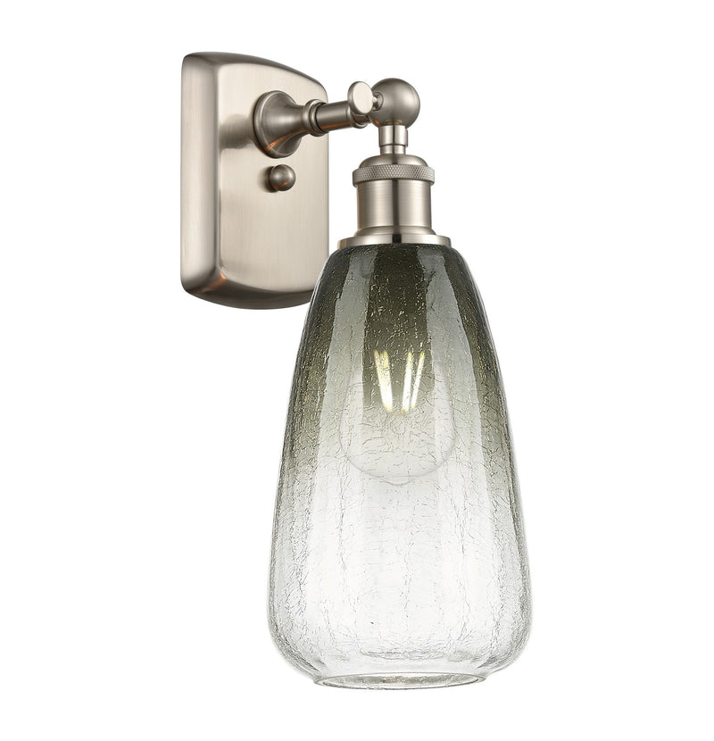 Innovations 516-1W-SN-G480-6SL One Light Wall Sconce, Brushed Satin Nickel