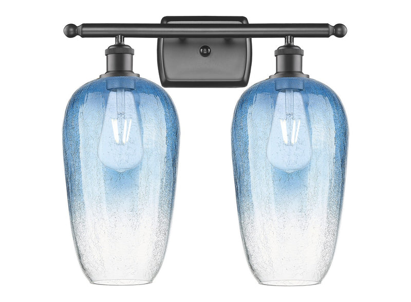 Innovations 516-2W-OB-G484-7SB Two Light Bath Vanity, Oil Rubbed Bronze