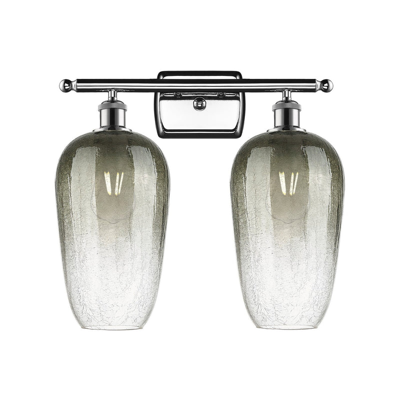 Innovations 516-2W-PC-G484-7SL Two Light Bath Vanity, Polished Chrome