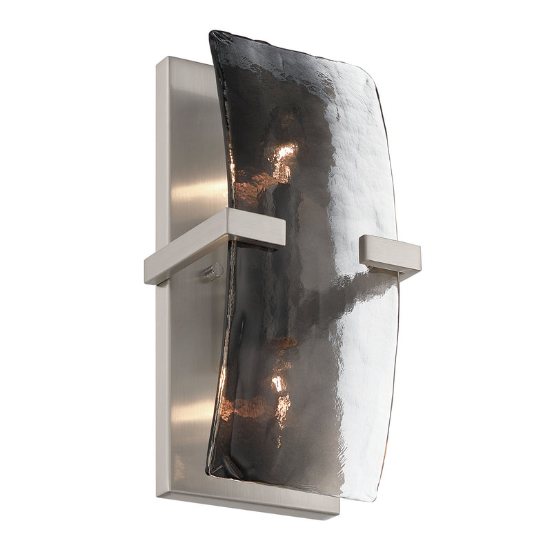 Golden 3164-WSC PW-SWG Two Light Wall Sconce, Pewter