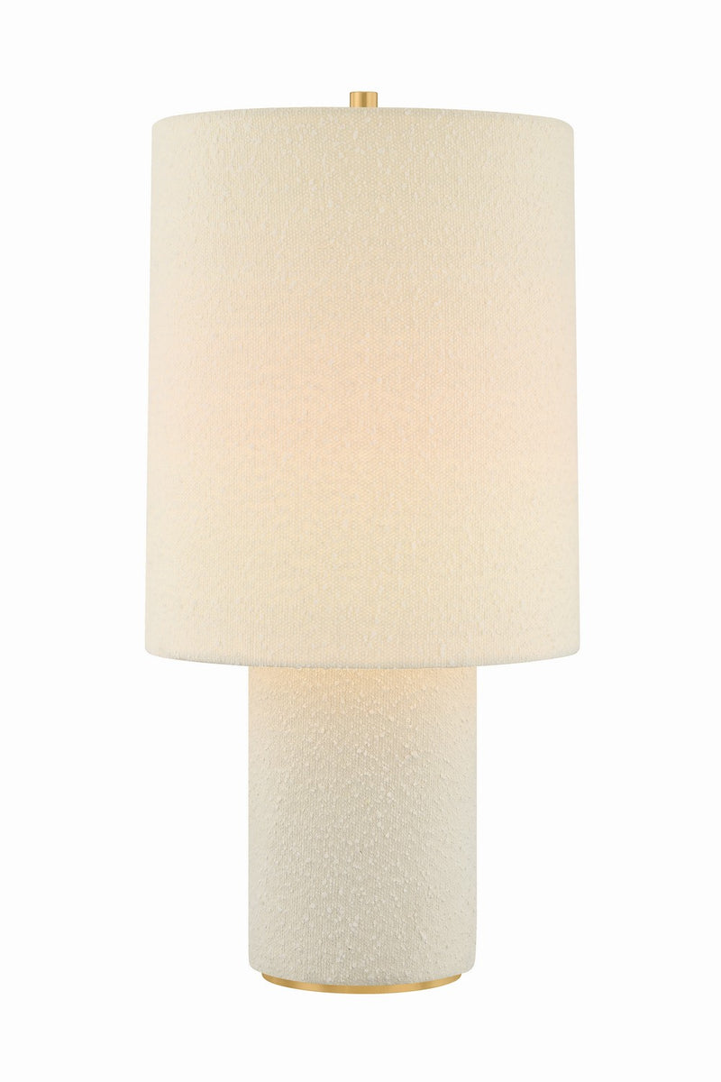 Mitzi HL1148201-AGB One Light Table Lamp, Aged Brass