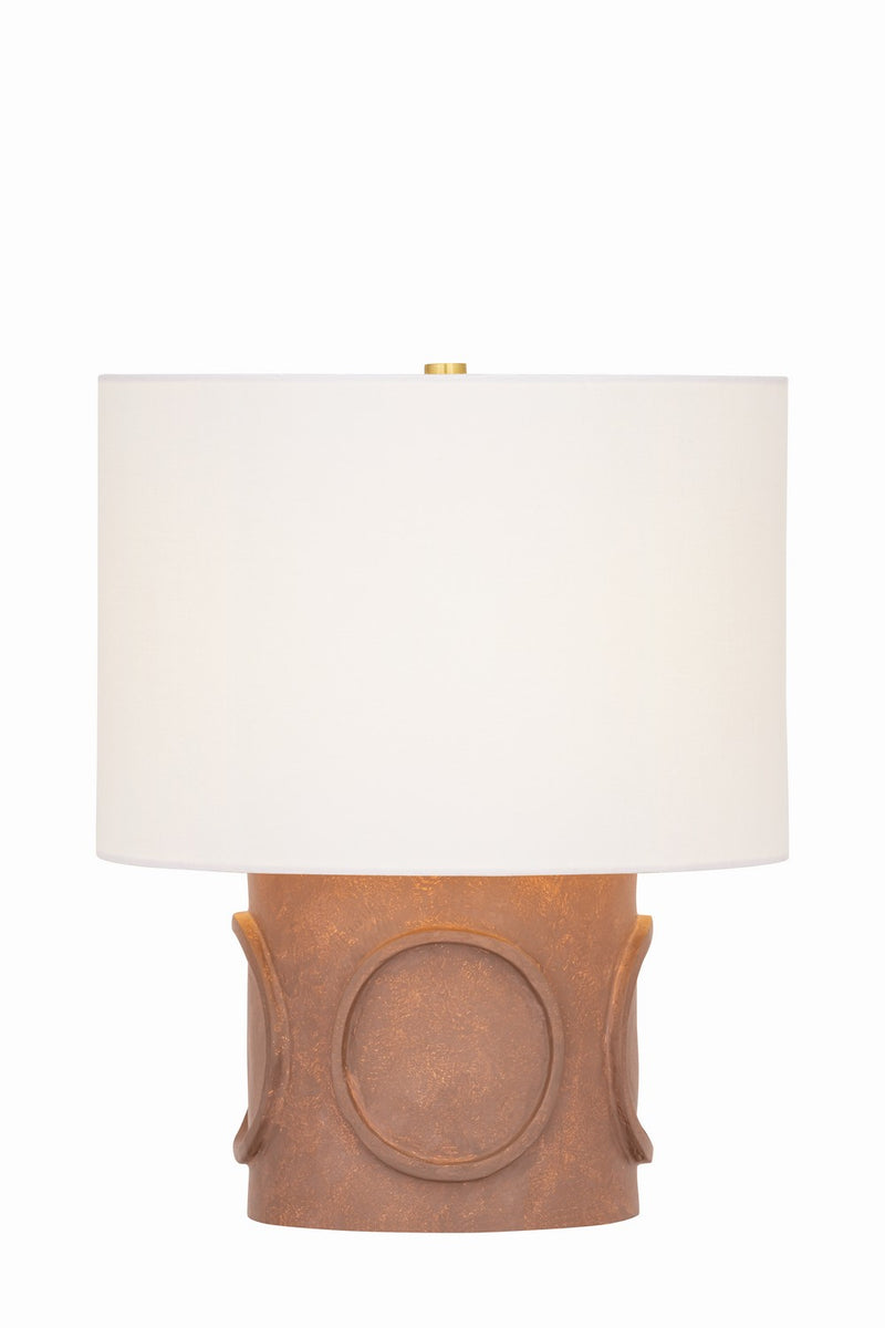 Mitzi HL1152201-AGB One Light Table Lamp, Aged Brass