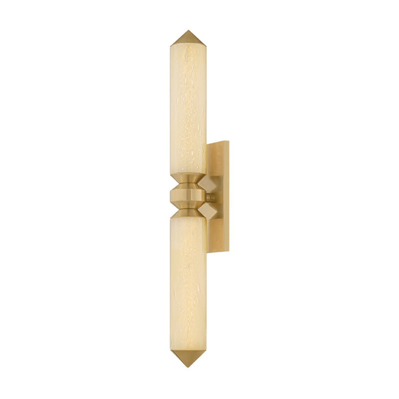 Corbett Lighting 565-02-VB LED Wall Sconce, Vintage Brass