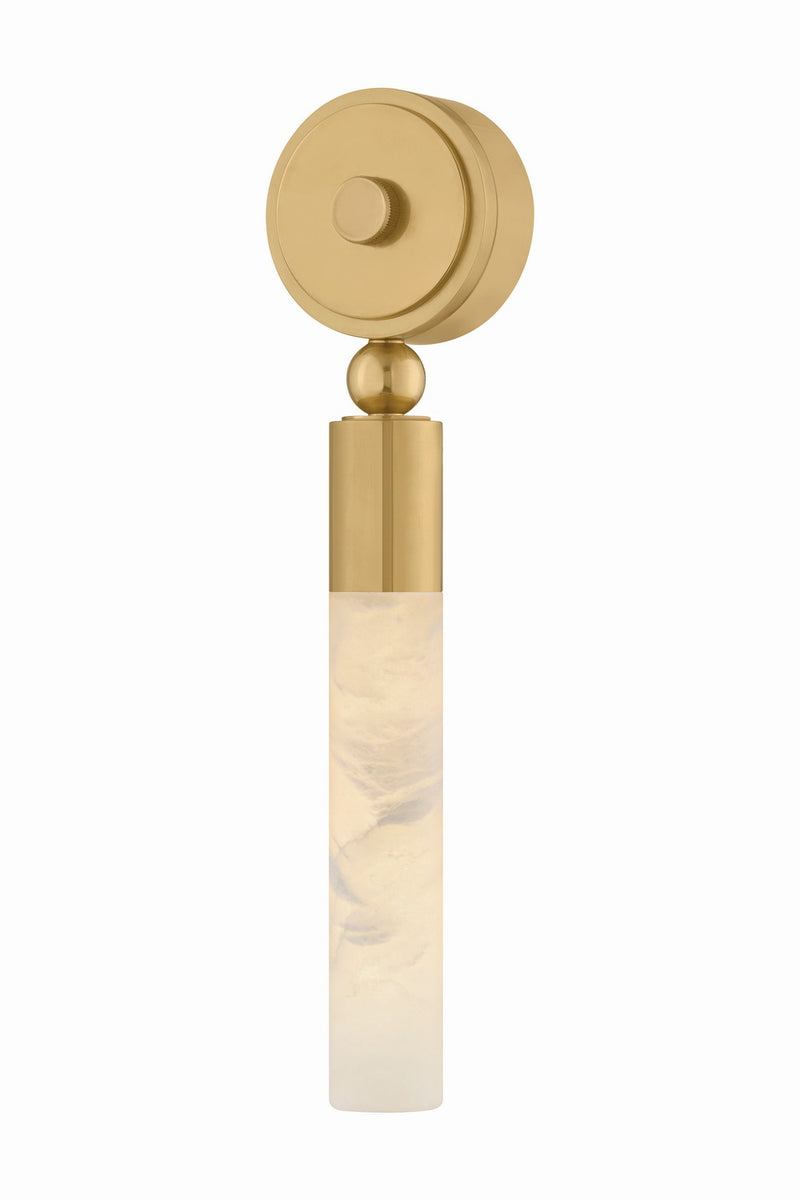 Corbett Lighting 572-01-VB LED Wall Sconce, Vintage Brass