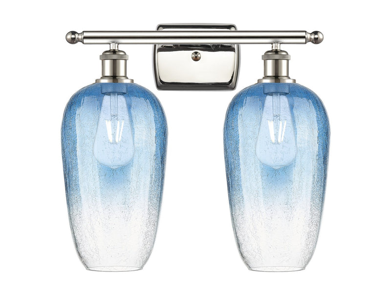 Innovations 516-2W-PN-G484-7SB Two Light Bath Vanity, Polished Nickel