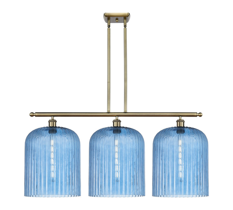 Innovations 516-3I-AB-G559-12BL Three Light Island Pendant, Antique Brass