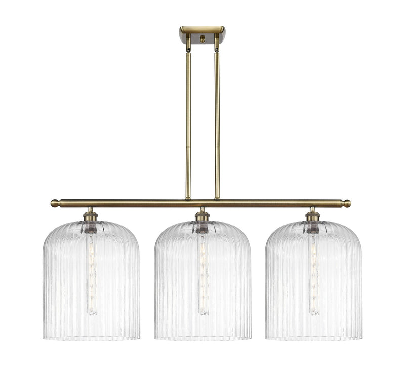 Innovations 516-3I-AB-G559-12CL Three Light Island Pendant, Antique Brass