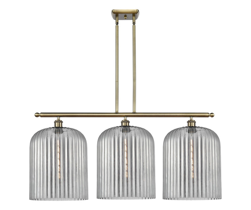 Innovations 516-3I-AB-G559-12SM Three Light Island Pendant, Antique Brass