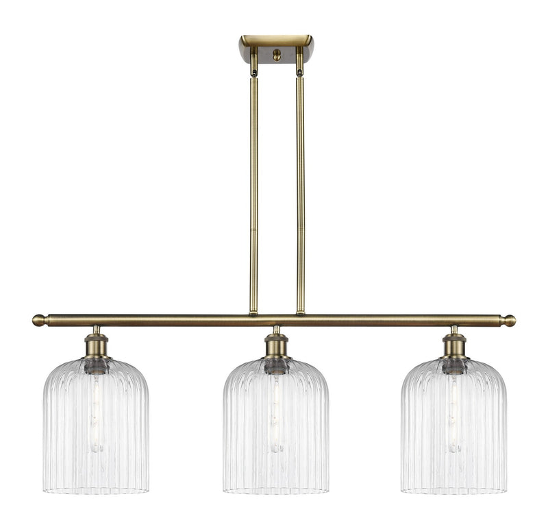 Innovations 516-3I-AB-G559-8CL Three Light Island Pendant, Antique Brass