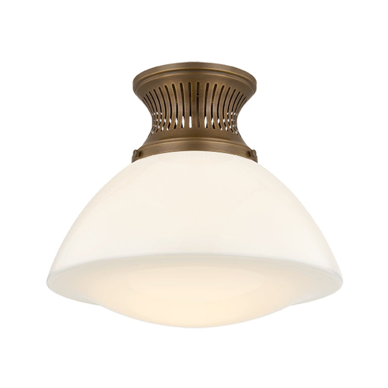 Hudson Valley 4917-HB One Light Flush Mount, Historic Bronze