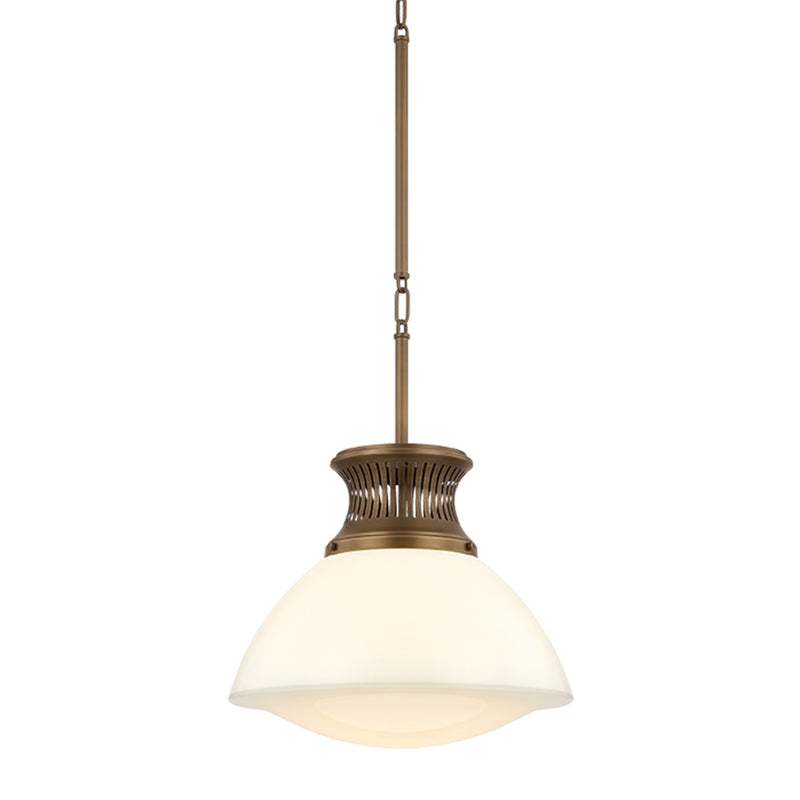 Hudson Valley 4918-HB One Light Pendant, Historic Bronze