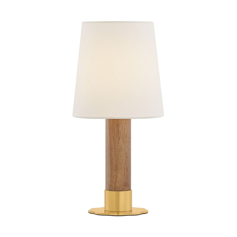 Hudson Valley L4321-AGB LED Table Lamp, Aged Brass