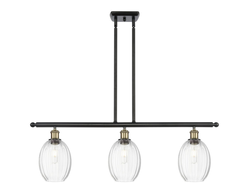 Innovations 516-3I-BAB-G459-6CL Three Light Island Pendant, Black Antique Brass