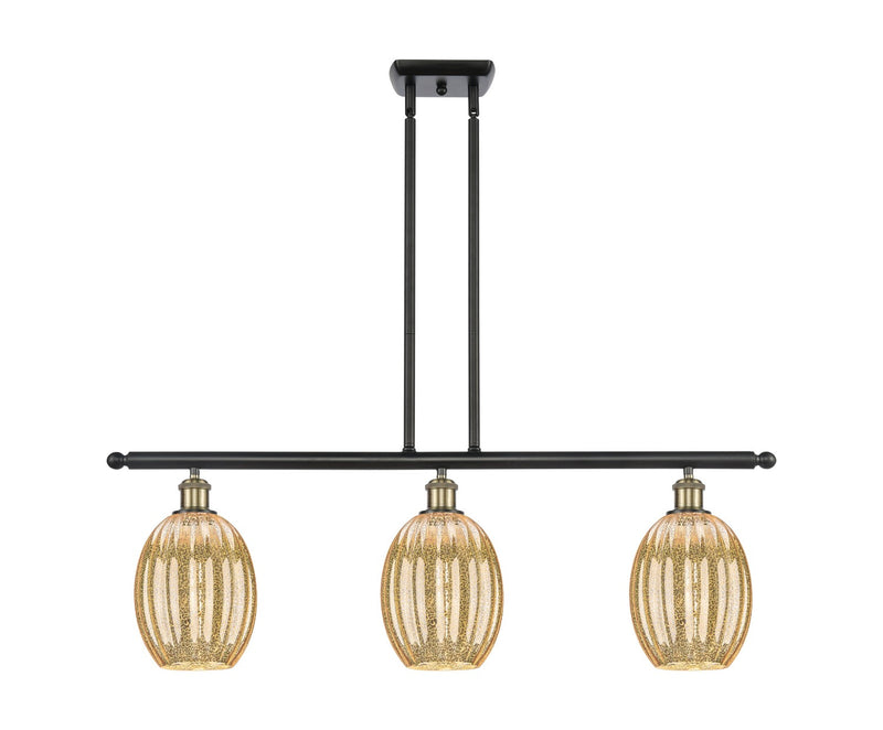 Innovations 516-3I-BAB-G459-6ME Three Light Island Pendant, Black Antique Brass