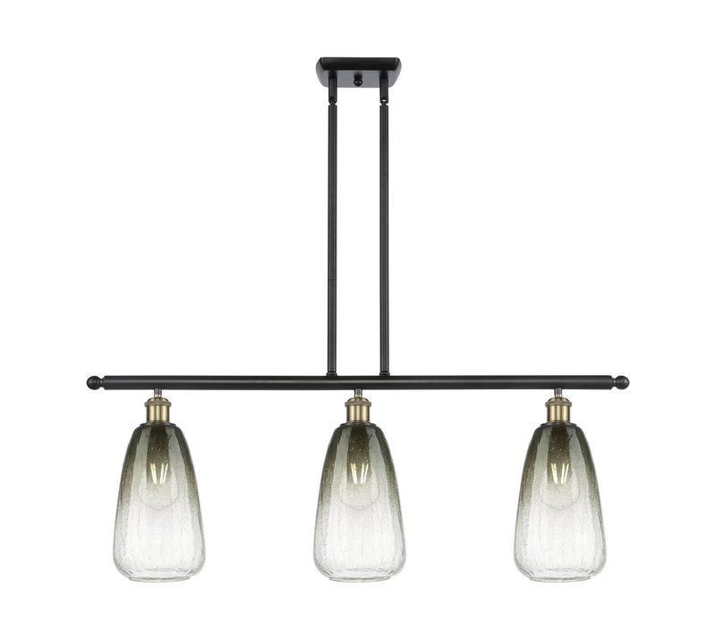 Innovations 516-3I-BAB-G480-6SL Three Light Island Pendant, Black Antique Brass