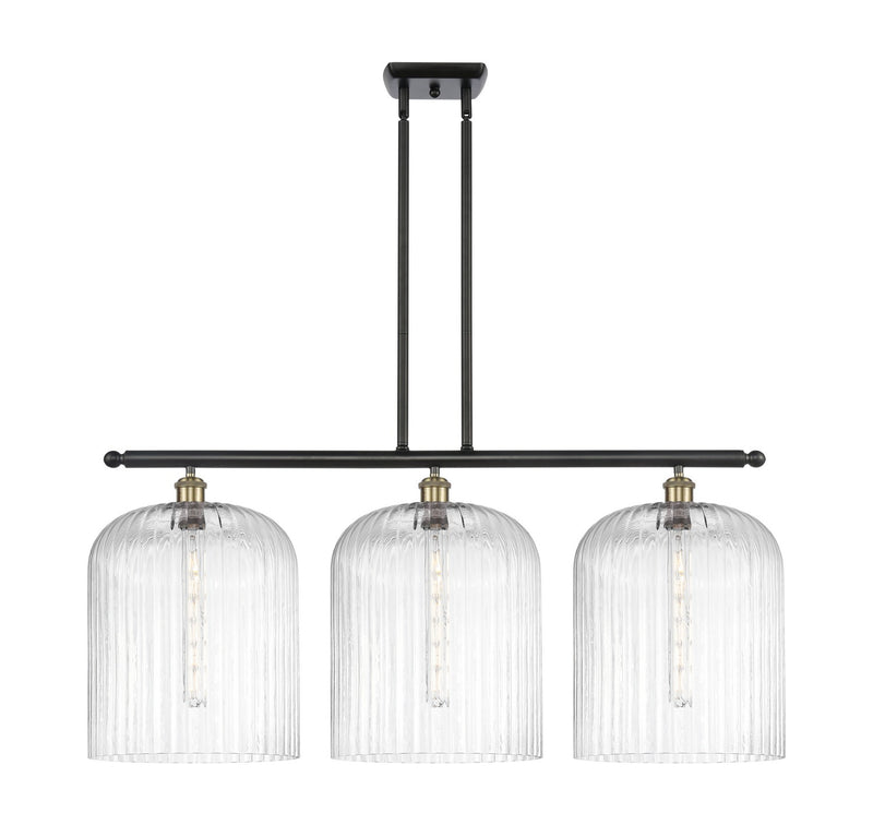 Innovations 516-3I-BAB-G559-12CL Three Light Island Pendant, Black Antique Brass