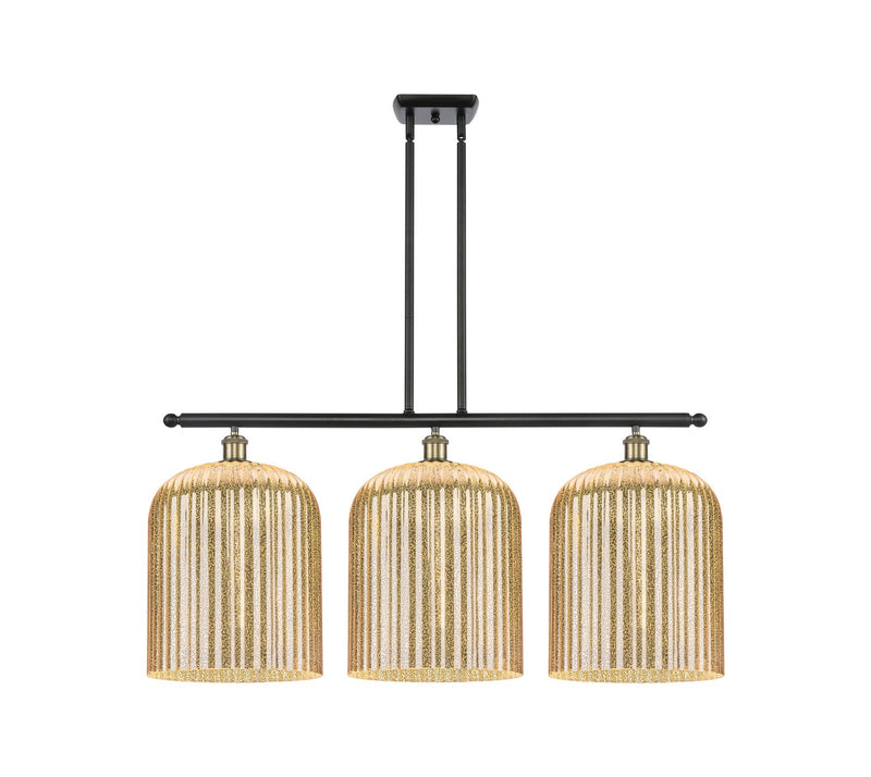Innovations 516-3I-BAB-G559-12ME Three Light Island Pendant, Black Antique Brass
