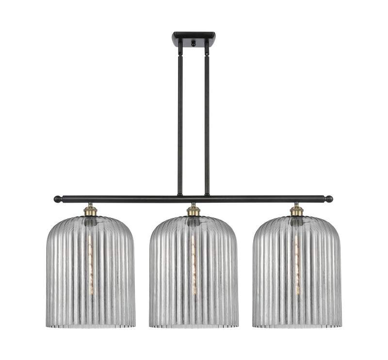Innovations 516-3I-BAB-G559-12SM Three Light Island Pendant, Black Antique Brass