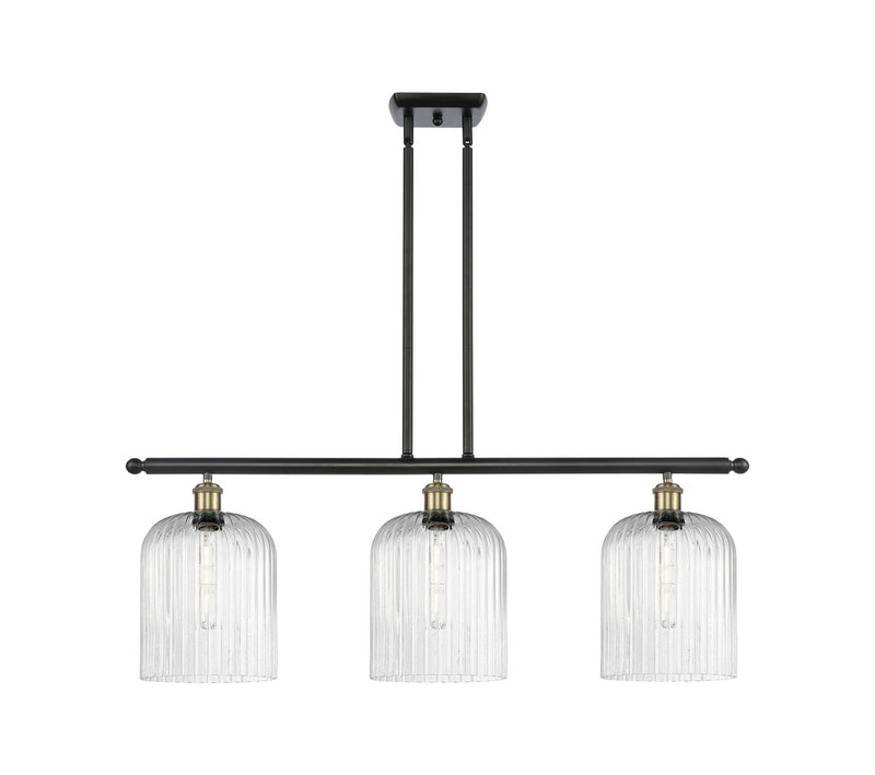 Innovations 516-3I-BAB-G559-8SDY Three Light Island Pendant, Black Antique Brass