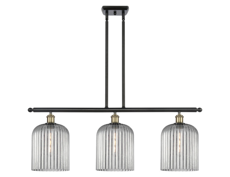 Innovations 516-3I-BAB-G559-8SM Three Light Island Pendant, Black Antique Brass