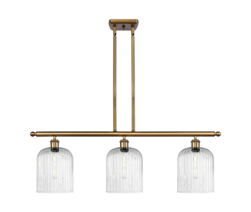 Innovations 516-3I-BB-G559-8SDY Three Light Island Pendant, Brushed Brass