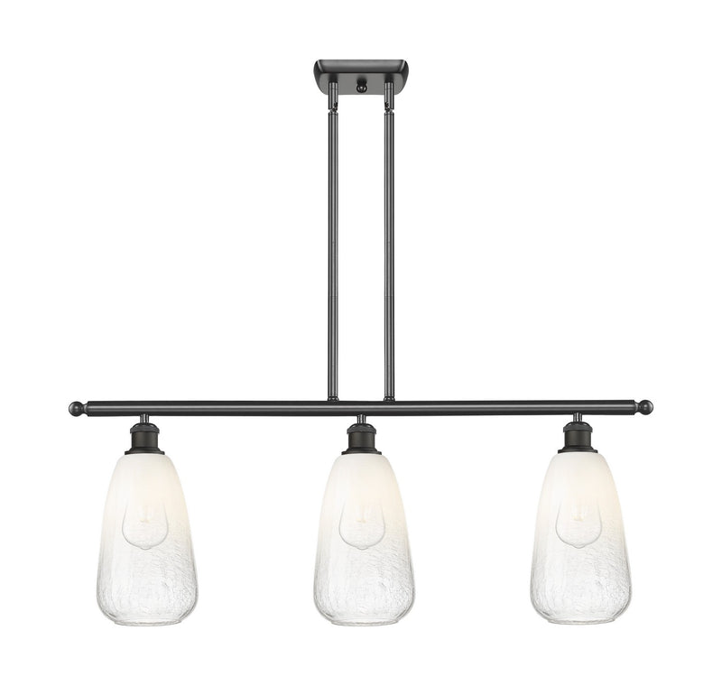 Innovations 516-3I-OB-G480-6OP Three Light Island Pendant, Oil Rubbed Bronze