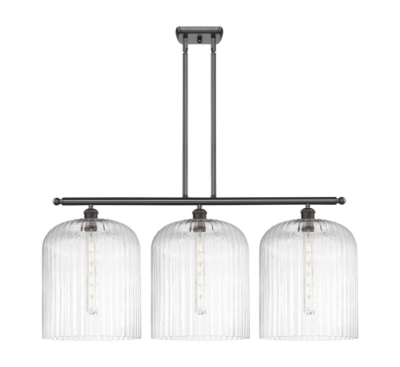Innovations 516-3I-OB-G559-12CL Three Light Island Pendant, Oil Rubbed Bronze