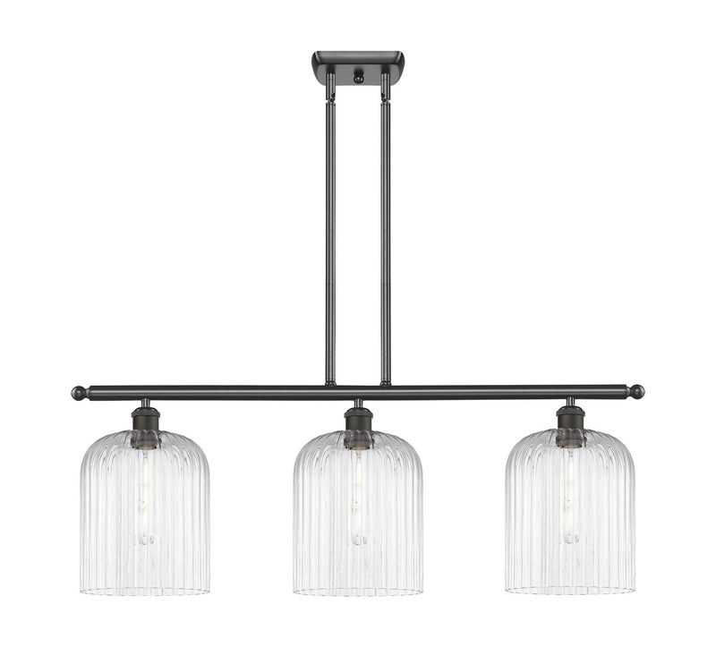 Innovations 516-3I-OB-G559-8CL Three Light Island Pendant, Oil Rubbed Bronze
