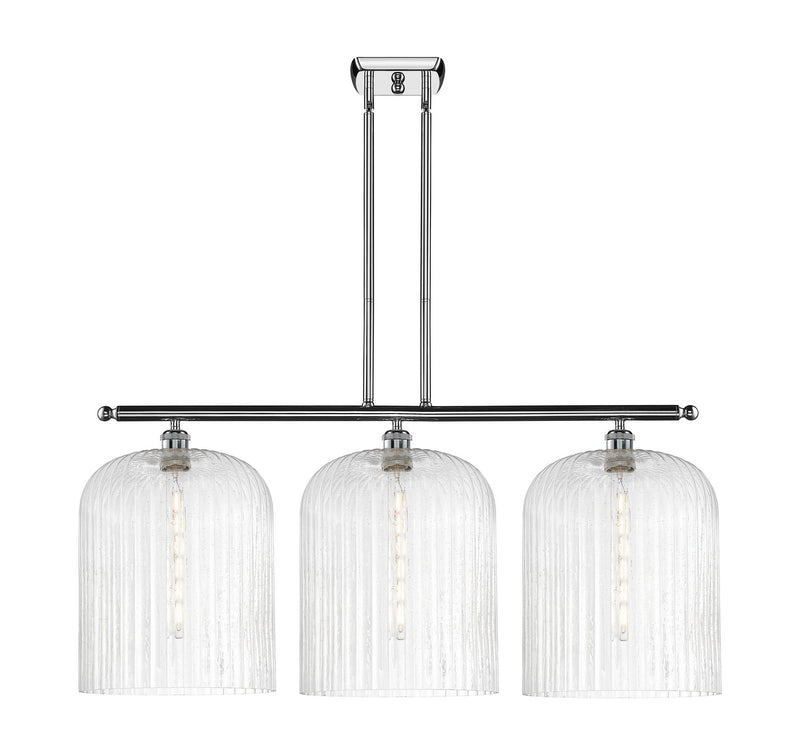 Innovations 516-3I-PC-G559-12SDY Three Light Island Pendant, Polished Chrome