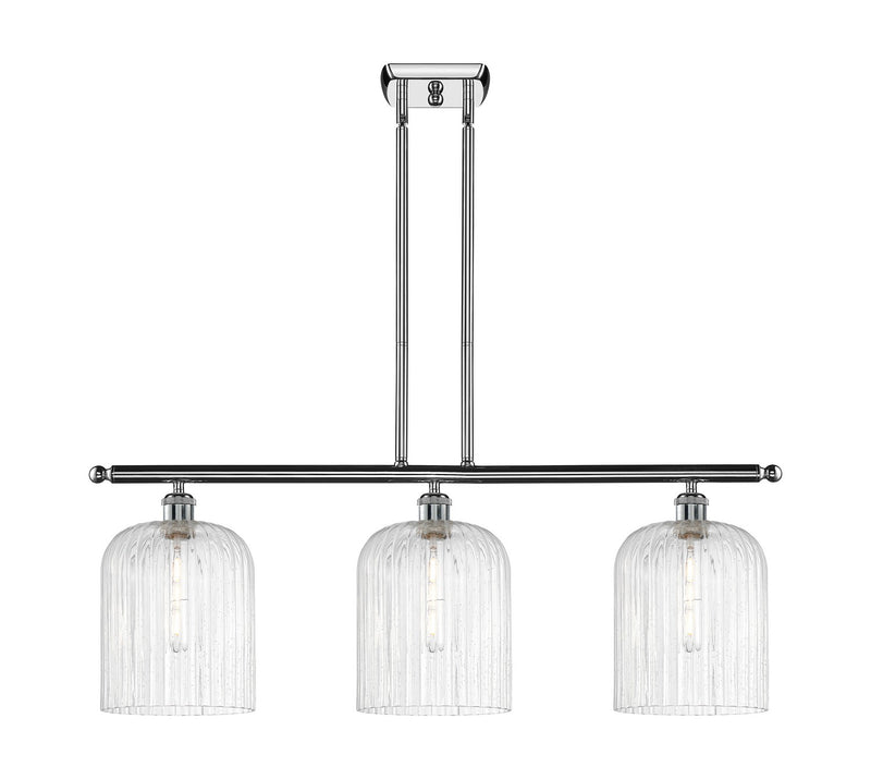 Innovations 516-3I-PC-G559-8SDY Three Light Island Pendant, Polished Chrome