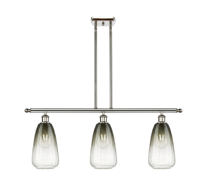 Innovations 516-3I-PN-G480-6SL Three Light Island Pendant, Polished Nickel