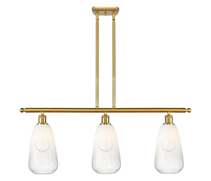 Innovations 516-3I-SG-G480-6OP Three Light Island Pendant, Satin Gold