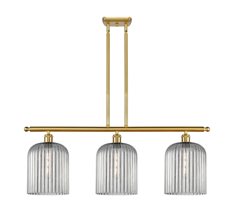 Innovations 516-3I-SG-G559-8SM Three Light Island Pendant, Satin Gold