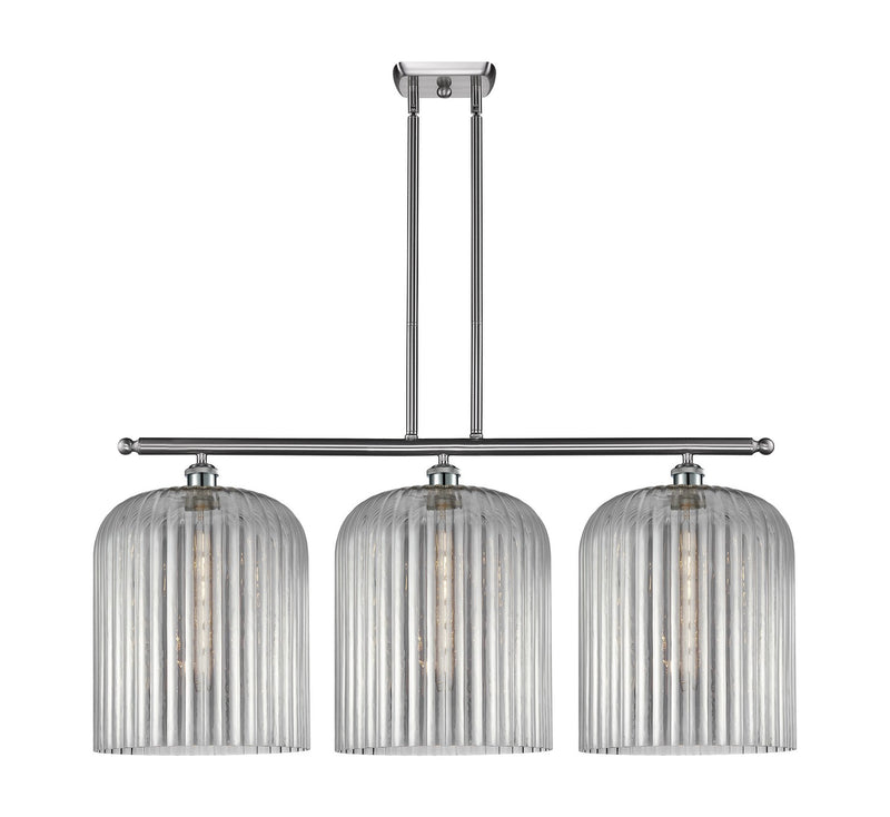 Innovations 516-3I-SN-G559-12SM Three Light Island Pendant, Brushed Satin Nickel