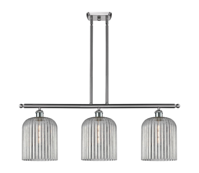 Innovations 516-3I-SN-G559-8SM Three Light Island Pendant, Brushed Satin Nickel