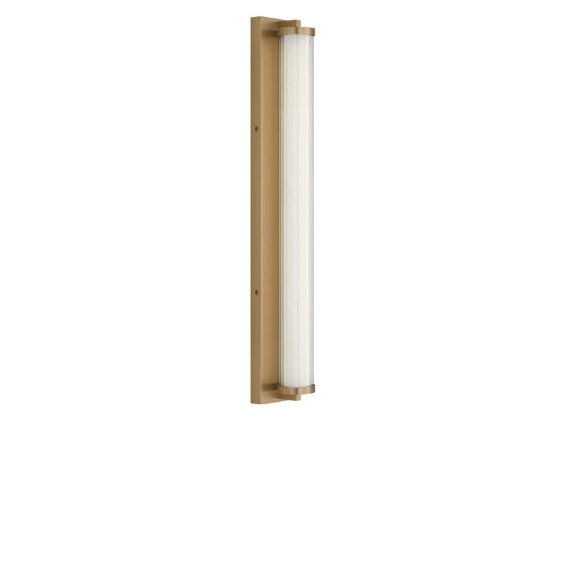 Generation Lighting GLV1511SB-L LED Vanity, Satin Brass