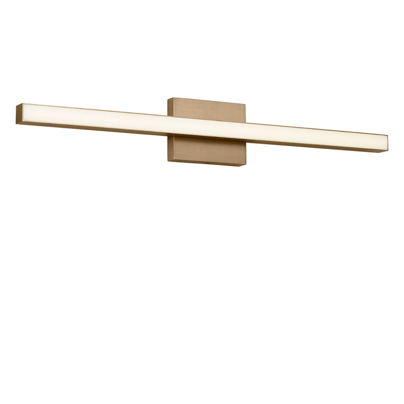 Generation Lighting GLV1701SB-L LED Vanity, Satin Brass