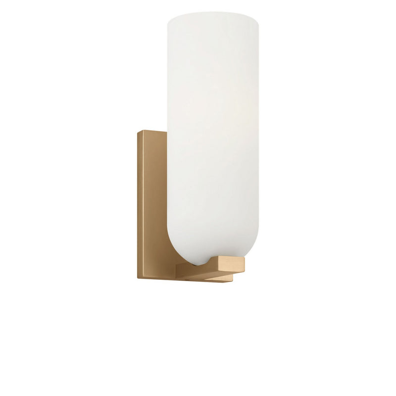 Generation Lighting GLV1951SB One Light Vanity, Satin Brass