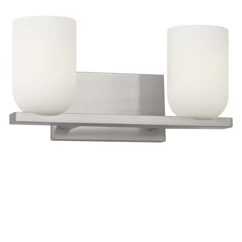 Generation Lighting GLV1962BNE Two Light Vanity, Brushed Nickel
